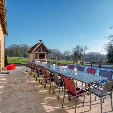 Crazy Chateaubert 28 - Heated Pool - Basket - 2h Paris - 30p Villa *