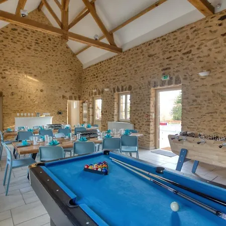 Crazy Chateaubert 28 - Heated Pool - Basket - 2h Paris - 30p *