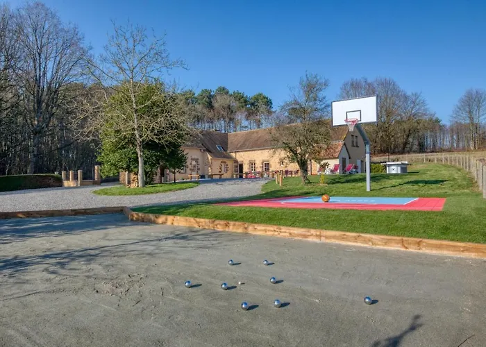 Crazy Chateaubert 28 - Heated Pool - Basket - 2h Paris - 30p Vila *