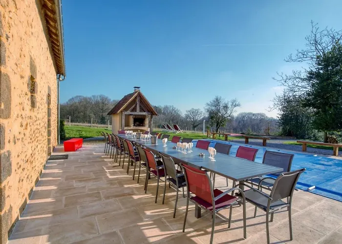 Crazy Chateaubert 28 - Heated Pool - Basket - 2h Paris - 30p Vila *