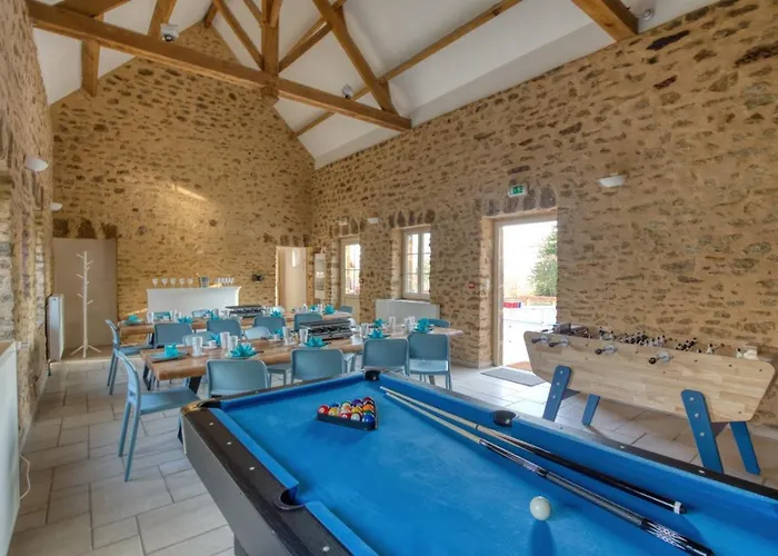 Crazy Chateaubert 28 - Heated Pool - Basket - 2h Paris - 30p *